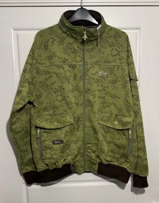LRG Lifted Research Group Jacket - Baby Tree Camo - Medium - Hooded - Y2K - Image 1 of 4