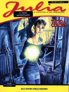 Julia-Ristampa 1-Tutto a colori.Gli occhi dell'abisso.Sergio Bonelli Editore - Imagen 1 de 1