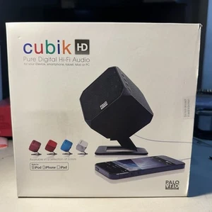 NEW- Palo Alto Audio Cubik Digital Hi-Fi Multimedia Speakers -SEALED BOX - Picture 1 of 6