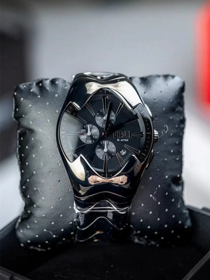 Reloj 2025 Nuevo Diesel Mercurial Cronógrafo Gris Acero Inoxidable DZ4682 Foto 1 de 4