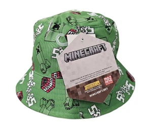Cappello estivo Minecraft, verde - Foto 1 di 3