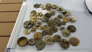 Lot de pièces , montres Gousset anciennes , pour pièces .(12). - Picture 1 of 16