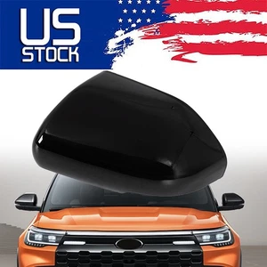 Repuesto de tapa de espejo retrovisor izquierdo para Ford Explorer CD6 2020-2024 negro brillante EE. UU. - Imagen 1 de 11