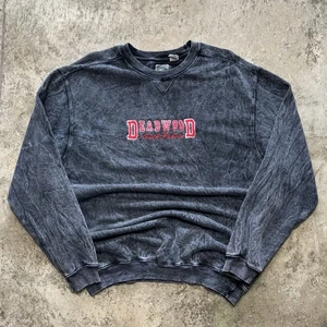 Deadwood South Dakota Sweater Washed Grau Pulli Rundhals Herren XL bestickt  - Bild 1 von 5