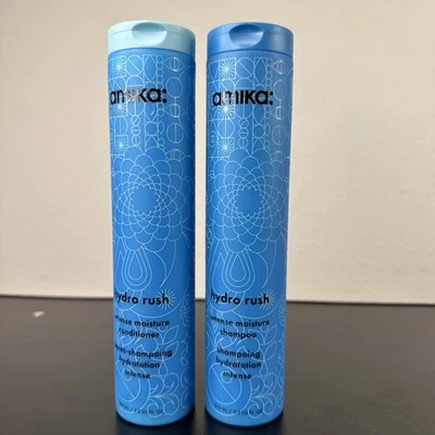 AMIKA - Hydro Rush Intense Moisture Shampoo & Conditioner - 9.2 oz Ea Set - Image 1 of 4