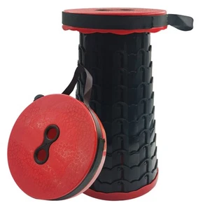 Portable Camping Stool, Upgraded Folding Outdoor Stool, Lightweight Collapsib... - Picture 1 of 6