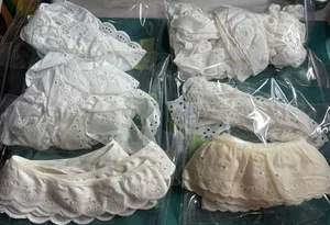 Vintage Antique Lace Trim Edging Lot Of 690” - Picture 1 of 7
