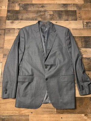 Peter Millar Blazer Men’s 44T Gray Virgin Wool Sports Coat Suit Jacket - Image 1 of 4