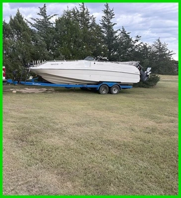 1997 Cobia Fish and Ski Boat with Trailer - Image 1 of 3