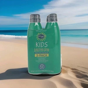 2 Pack KROGER Kids Sunscreen Spray SPF50 Water Resist Hypoallergenic 5.5 oz 2026 - Picture 1 of 5