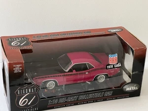 1:18 Highway 61 1970 Plymouth ARR Cuda - Foto 1 di 9