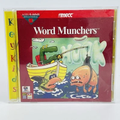 MECC Word Munchers for PC Mac CD-ROM 1996 - Image 1 of 4