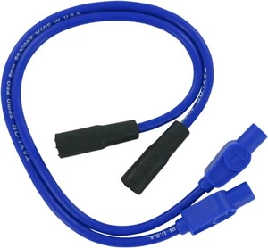 Taylor Ignition Leads Spark Plug Wires Blue fits Harley 1999-08 (Fuel Injection) - Picture 1 of 4