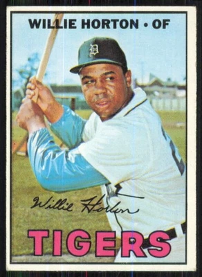 1967 TOPPS WILLIE HORTON 465 VG BASEBALL DETROIT TIGERS - Image 1 of 2