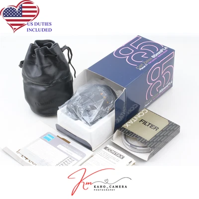 MMJ [Unused in Box] Contax Carl Zeiss Planar T* 85mm f1.4 Lens C/Y From JAPAN - Image 1 of 4