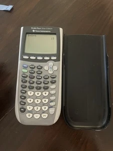 Texas Instruments TI-84 Plus Graphing Calculator Silver Edition Tested Working ✅ - Bild 1 von 8