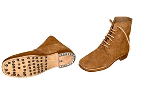 Botas francesas Primera Guerra Mundial Mle 1912/16 EE. UU. TALLA 11 - Imagen 1 de 4