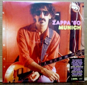 FRANK ZAPPA Zappa '80 Munich 3-LP Vinyl Triple Record BRAND NEW & SEALED - Picture 1 of 2