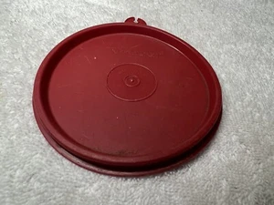Runder Ersatzdeckel Tupperware 4 1/4 A Dichtung Deckel 215 Preiselbeerrot Ersatz - Bild 1 von 4