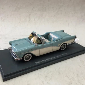 NEO 1/43 Scale Resin Model Buick Roadmaster Convertible 1957 Light Blue / White - Picture 1 of 5