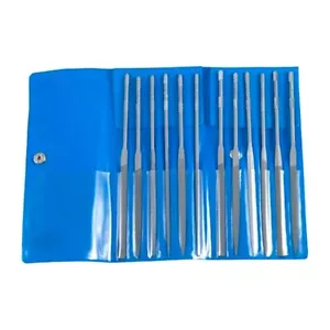 FRIEDR. Dick GMBH (MEDIUM) Zahnnadelfeile Set (12) Formen mit Griff - Deutschland - Bild 1 von 5