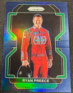 2022 Panini Prizm Nascar Card Ryan Preece #21 NP