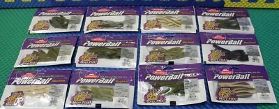 Berkley PowerBait MaxScent Flat Worm 3.6" 10CT PBMSFW4- CHOOSE YOUR COLOR! - Image 1 of 2