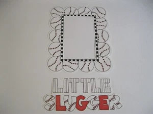 Baseball Frame Up & Little Slugger Die Cut / My Mind's Eye - Bild 1 von 5