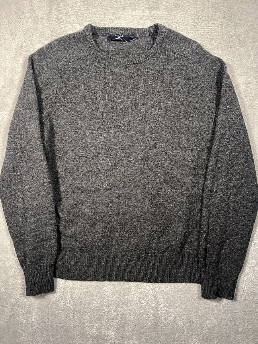 CREW NECK SWEATER - STEEL シェットランドセーター｜レディース