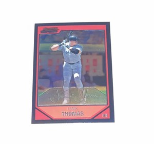2007 Bowman Chrome #143 Frank Thomas Toronto Blue Jays Baseball Card