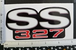 SS 327 Vinyl Decal Sticker 4208 - Picture 1 of 1
