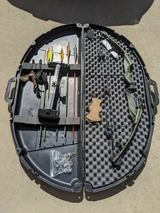 Myles Keller Impact Plus XI Compound Bow, Arrows + Contico Hard Case and More! - Picture 1 of 6