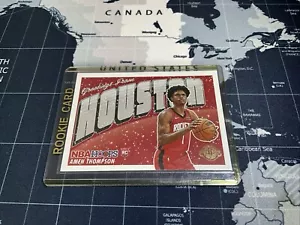 2023-24 Panini NBA Hoops - Rookie Greetings Winter #8 Amen Thompson (RC) - Picture 1 of 2
