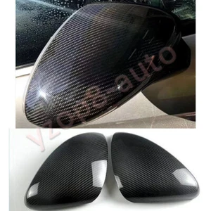 Tapa del espejo retrovisor trasero de fibra de carbono para Porsche Panamera 971 2017-2023 - Imagen 1 de 11