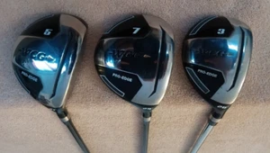 TZ GOLF - Warrior Custom Golf Pro Edge 21* 5 & 24* 7 Woods, 20* 3 Hybrid SET RH - Picture 1 of 11