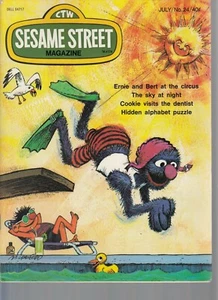 Sesame Street Magazine--# 24 July 1973     11 - Picture 1 of 1