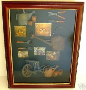 MINI VITRINE DE SCENE DE JARDINAGE - Imagen 1 de 1