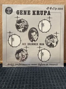 Gene Krupa "Ace Drummer Man" Giants of Jazz GOJ-1006 - LP / 1978/ FACTORY SEALED - Picture 1 of 2