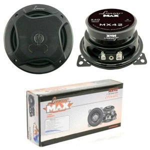 2 Speakers Lanzar MX42 Coaxial 2 Ways By 100 MM Car Doors Counters - Picture 1 of 8