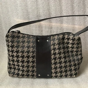VINTAGE SHISEIDO SHOULDER BAG / MAKEUP BAG BLACK - Picture 1 of 10