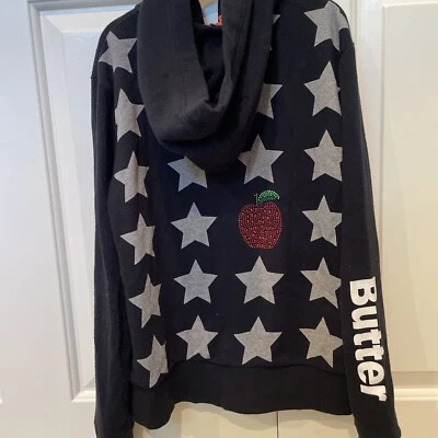 Butter Sweatshirt New York Themed Girls Size Large (12) - Image 1 of 4