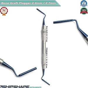 Bone Graft Plugger 2.4mm-2.7mm,Compactor, Packer Implantology Dental Instruments - Picture 1 of 9