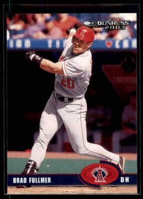 2003 Donruss Brad Fullmer #82 Anaheim Angels - Image 1 of 2