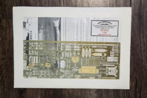WHITE ENSIGN 1/350 HMS REPULSE PHOTO ETCHED DETAIL SET FOR TRUMPETER KIT # 35120 - Picture 1 of 6