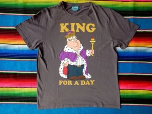 Family Guy Peter Grffin 'King For A Day' Shirt - Size Large - Picture 1 of 3