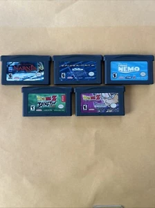 Dragon ball Z, Spider-Man 2, Narina And Nemo GBA Lot. Loose Cartridges Tested - Picture 1 of 1