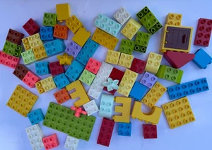 Lego Duplo Bausteine Steine 70 verschiedene Farben und Größen - Bild 1 von 8