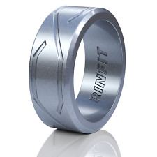 Silicone Rings for Men by RINFIT. 4Love Style. Soft & Comfortable Wedding Band
