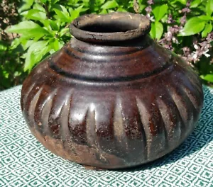 Historical Burmese Golden Age Pottery Myanmar Martaban Jar 15th-16th Century - Picture 1 of 17