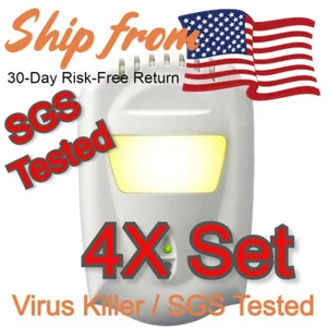 4x Pandemic Lockdown Anion Air Sterilizer Kill Germ & Oder (SGS-Proven, UV-Like) - Picture 1 of 9
